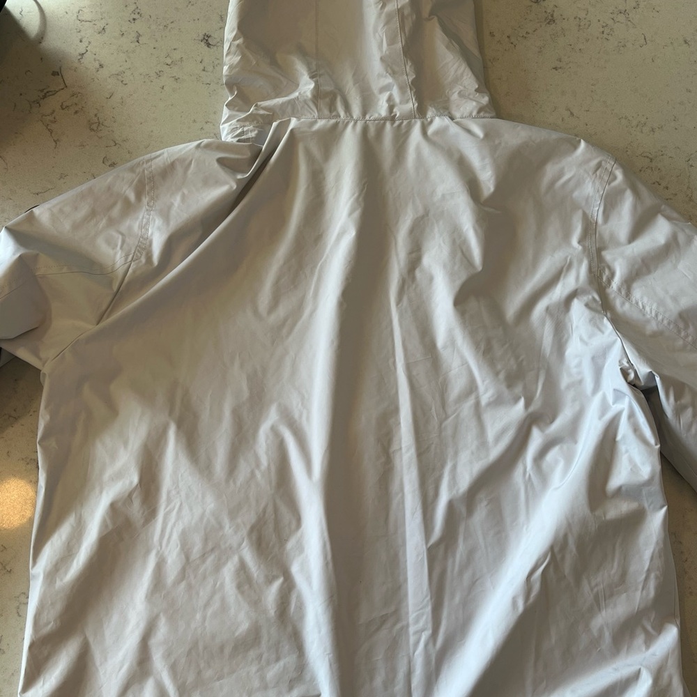 Michael Kors Lightweight Hooded Jacket Large White - Picture 6 of 9